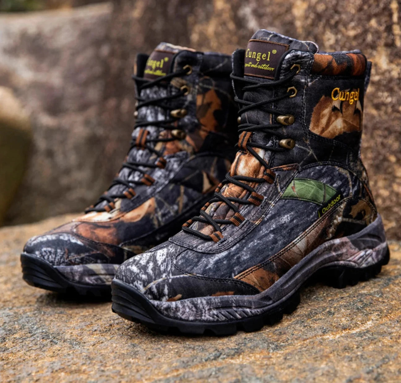 Men's High Top Camouflage Hunting Boots – Your Ultimate Outdoor Companion