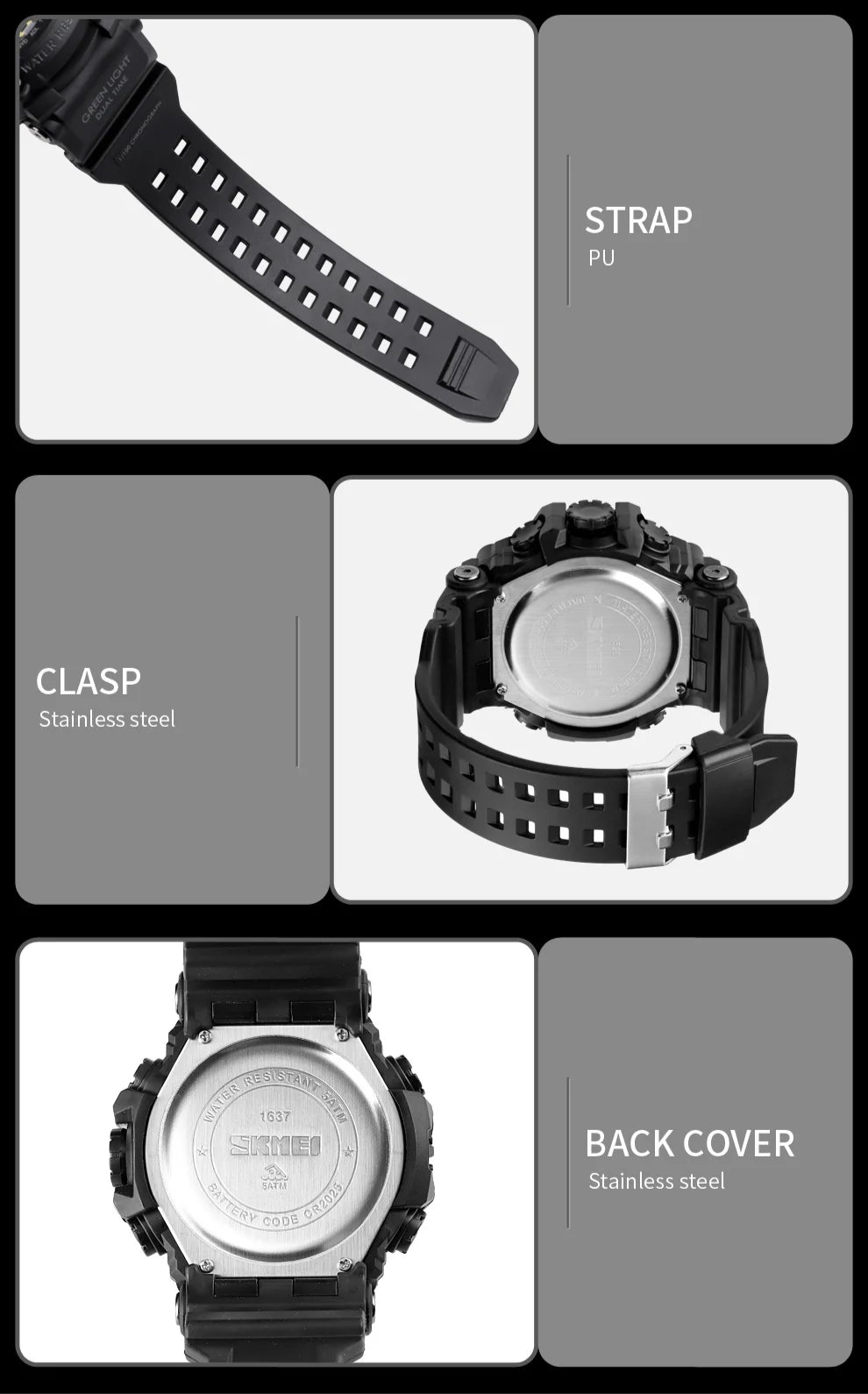 Military Digital Watch – Rugged Style Meets Performance