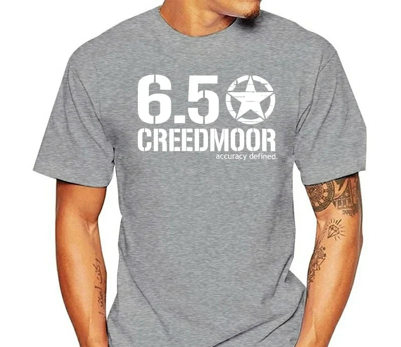 6.5 Creedmoor T-Shirt | Long Range Rifle Shooting & Hunting Tee
