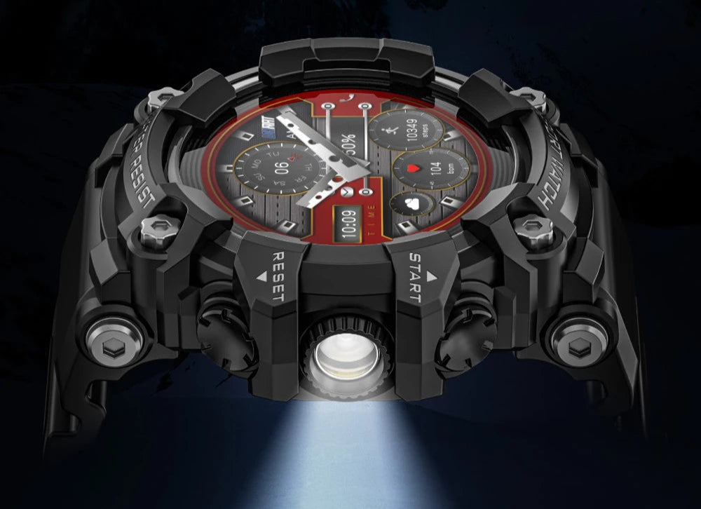 LOKMAT ATTACK-GT Upgrade Sport Smartwatch – Rugged, Feature-Packed, and Ready for Adventure
