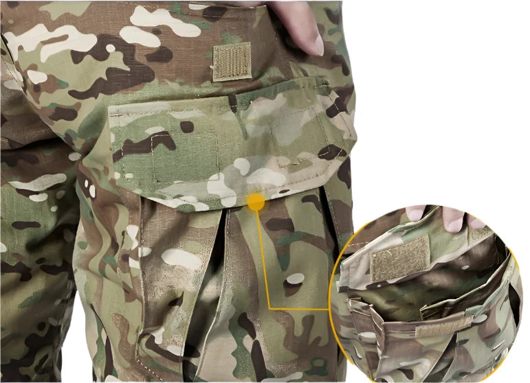 Men’s Tactical Combat Pants with Knee Pads – Built for the Bold