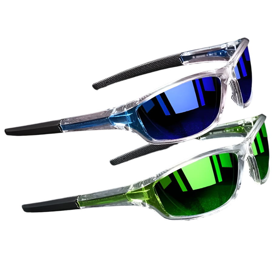 2-Pair Sports Polarized Sunglasses – Ultimate Eye Protection for Any Adventure
