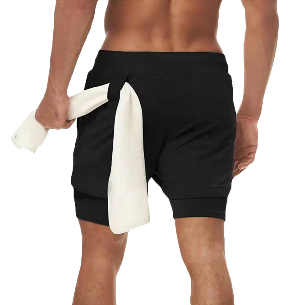Men's 2-in-1 Running Shorts – Performance, Comfort, and Functionality in One