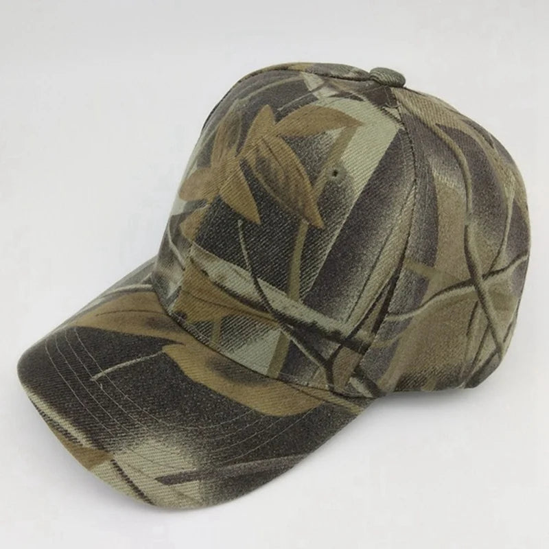 Unisex Jungle Leaves Camouflage Baseball Cap