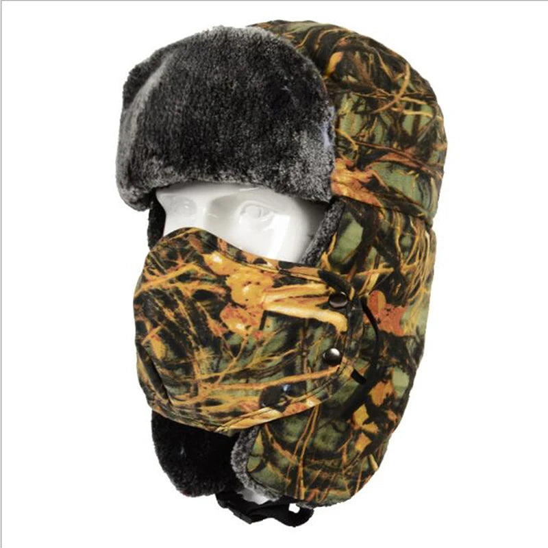 Unisex Thermal Hunting Hat in Camouflage