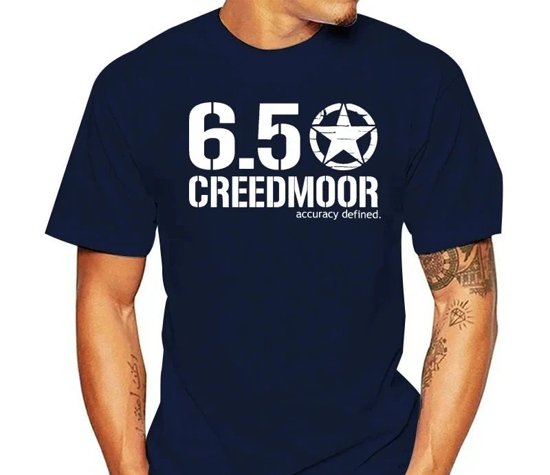6.5 Creedmoor T-Shirt | Long Range Rifle Shooting & Hunting Tee