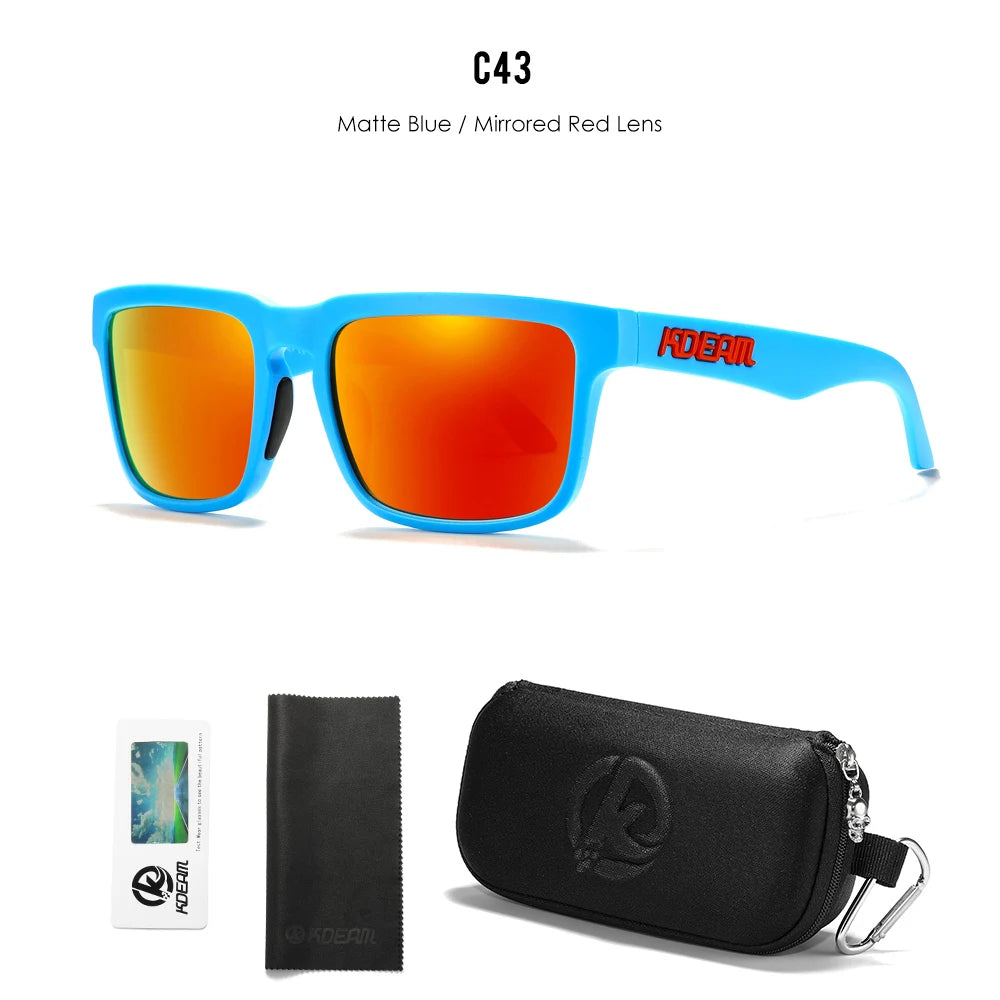Polarized Square Sunglasses – Stylish & Durable for Men and Women