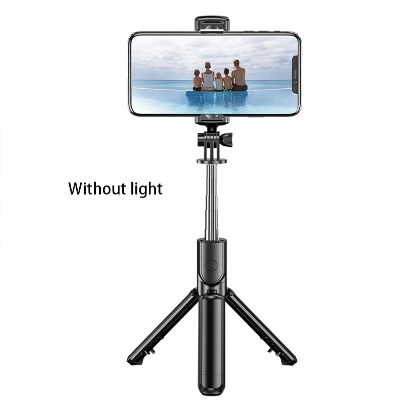Extendable Selfie Stick Tripod: Perfect for Group Selfies, Live Streaming, and Video Recording