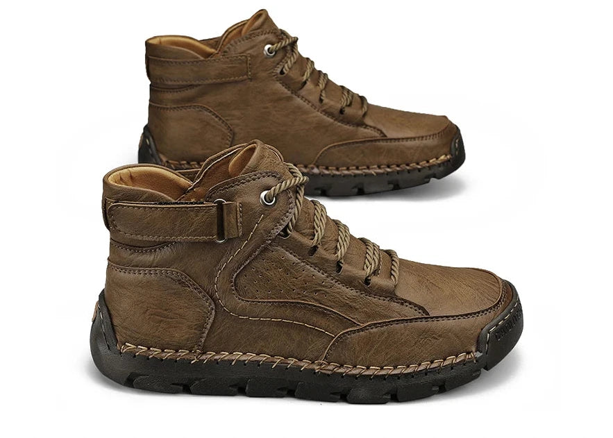 Leather Men’s Winter Boots | Handmade Ankle Boots