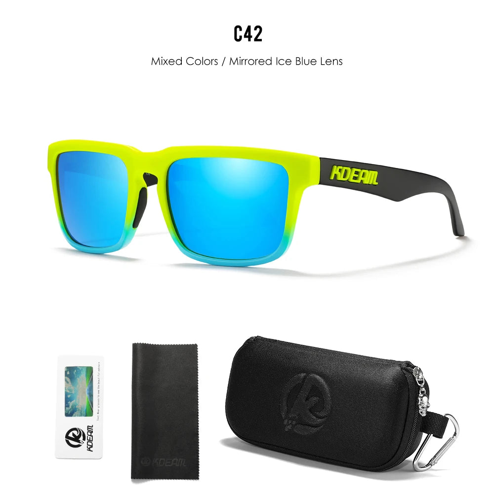 Polarized Square Sunglasses – Stylish & Durable for Men and Women