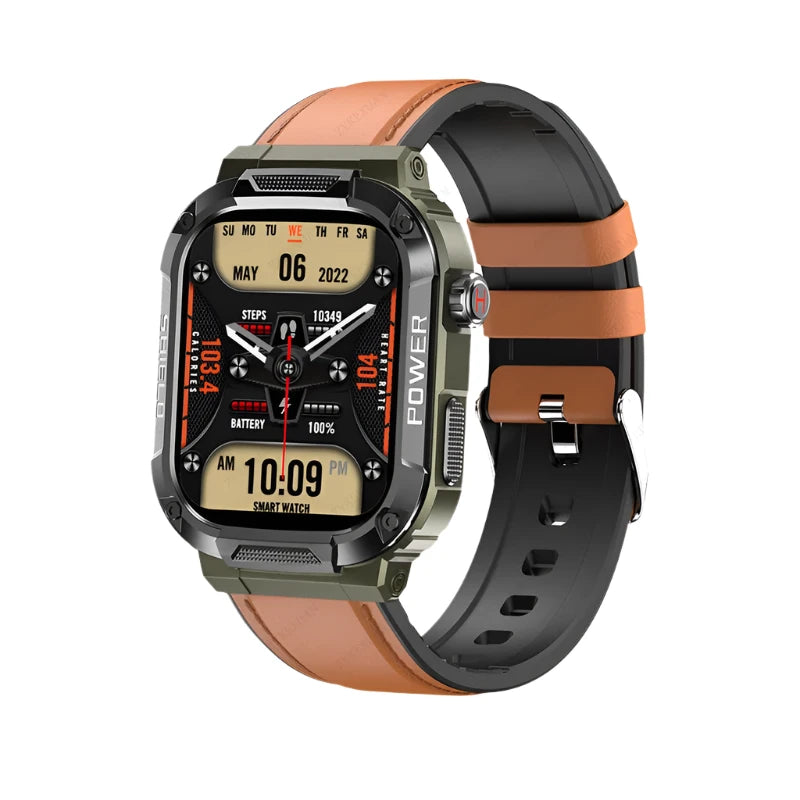2024 Military-Grade Smartwatch – Rugged, Waterproof, and Ready for Action