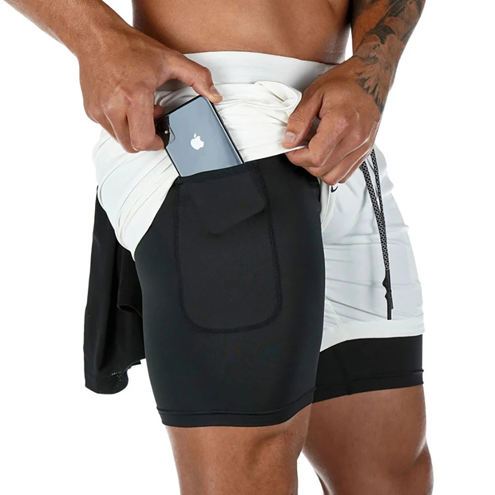 Men's 2-in-1 Running Shorts – Performance, Comfort, and Functionality in One