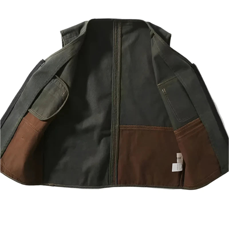 Heavyweight Fishing / Shooting Vest, Multiple Pockets with Zipper - High Quality