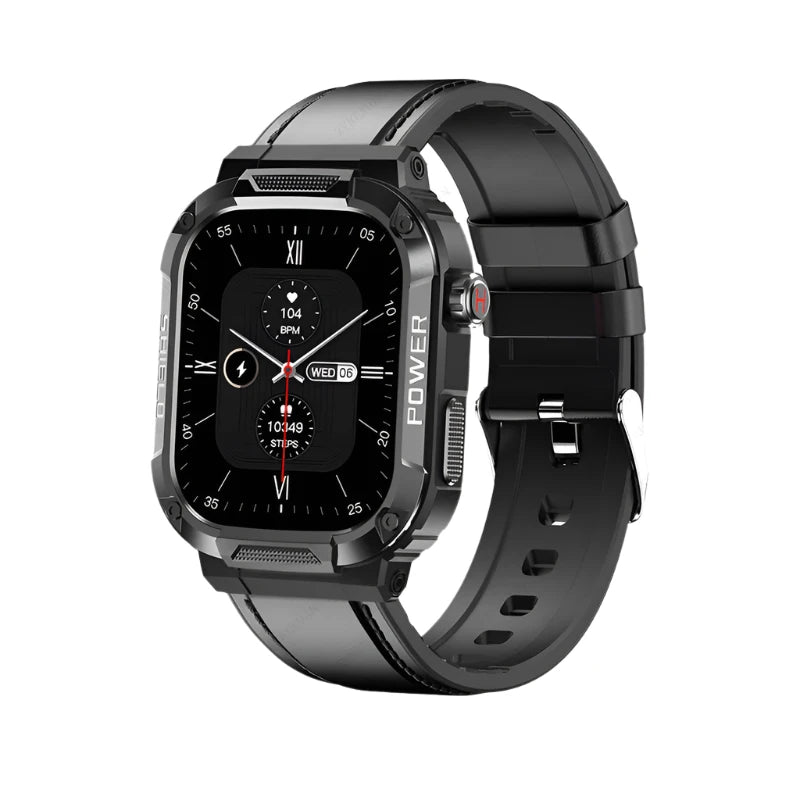 2024 Military-Grade Smartwatch – Rugged, Waterproof, and Ready for Action