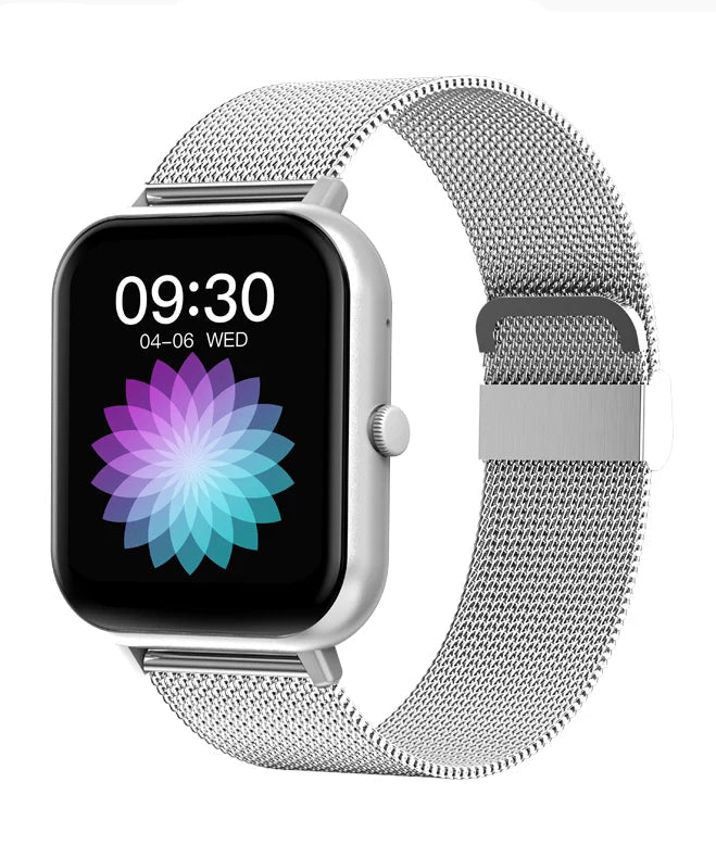 Smart Watch with Bluetooth Calling and Touch Screen – Stylish with Fitness Tracker for Women & Men