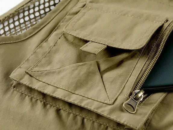 Summer Hunting, Shooting, and Fishing Vest – Versatile Outdoor Gear