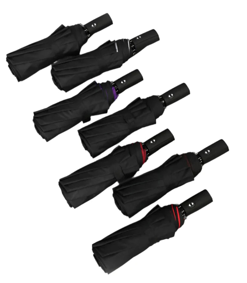 Windproof Double Layer Umbrella, Fully Automatic and Wind Resistant