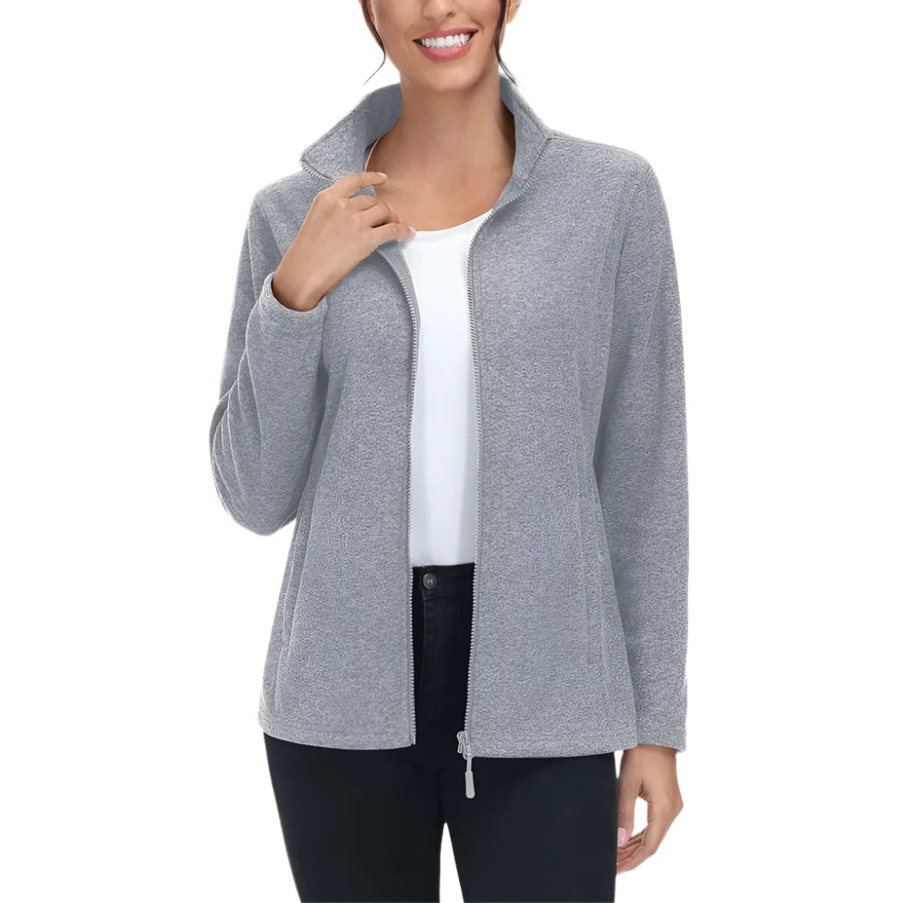 Spring/Autumn Lightweight Fleece Jackets – Comfort Meets Style