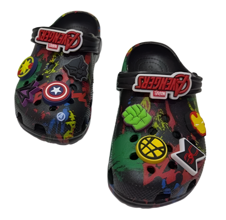 Marvel Avengers Kids' Slippers – Breathable & Comfortable Summer Sandals