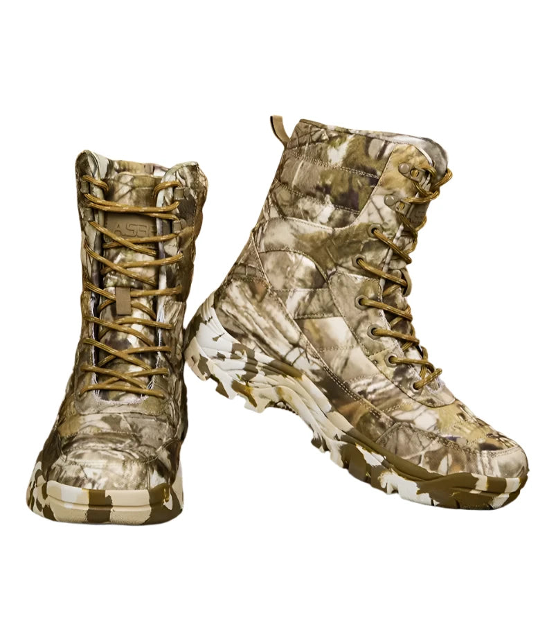 Men's High-Quality Camouflage Training Boots – Non-Slip & Durable