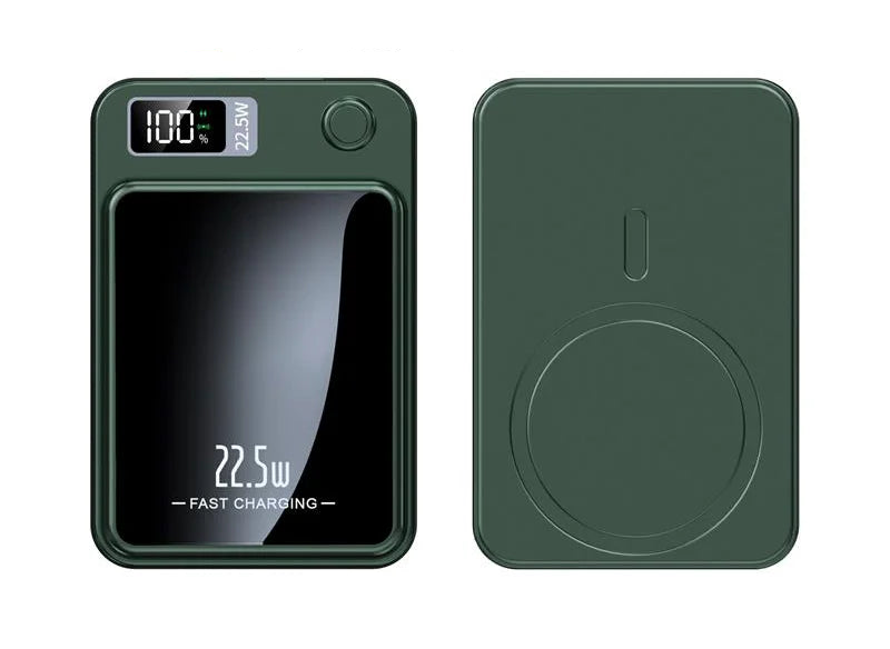 Magnetic Wireless 50,000mAh Power Bank – Fast & Portable Charging