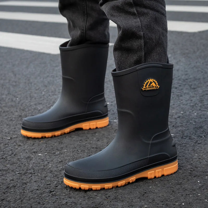 Rain Boots / Wellingtons – Non-Slip Waterproof Rubber Boots