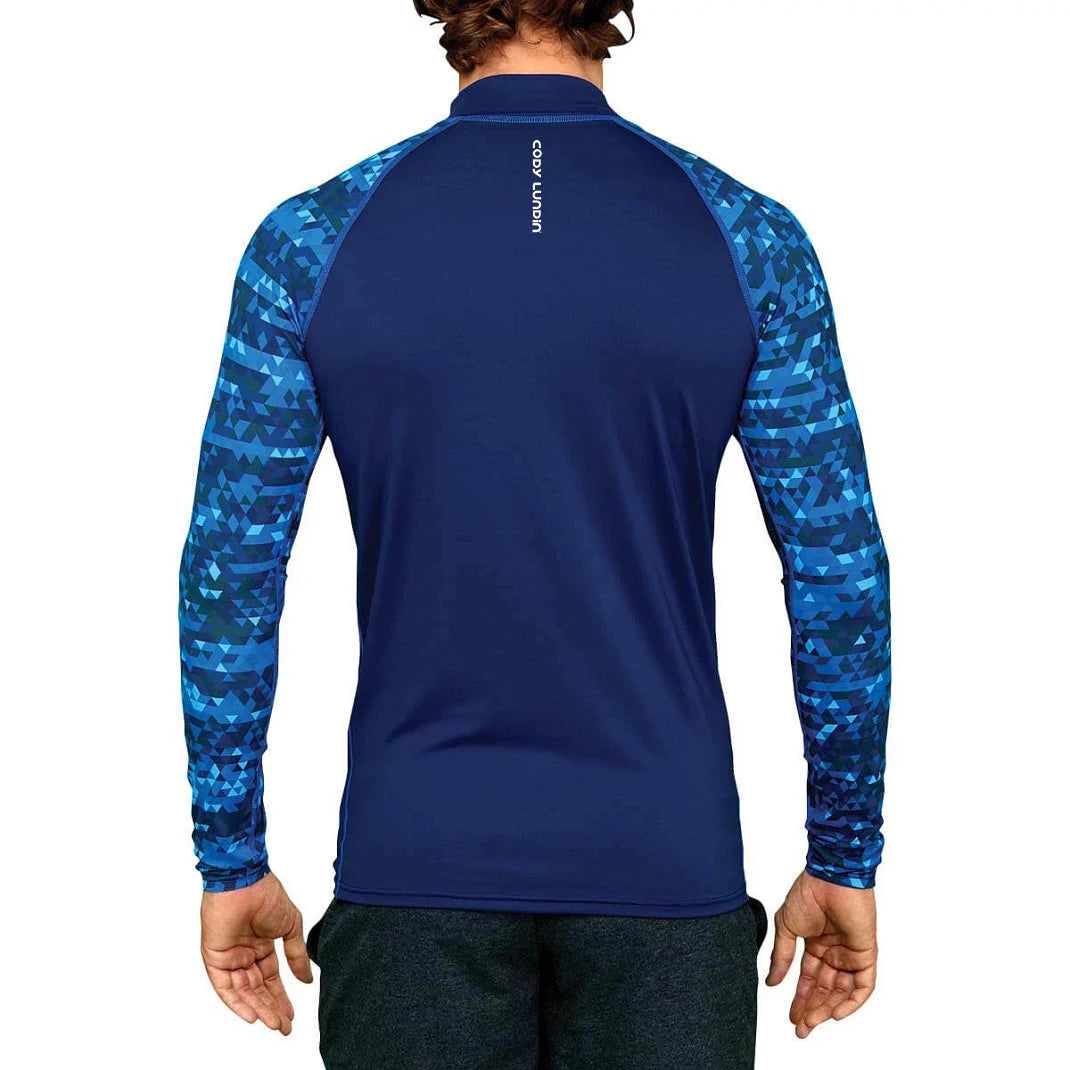 Cody Lundin Branded Men's Wicking UV Protection Men's UPF 50+ Turtleneck Sports Shirt