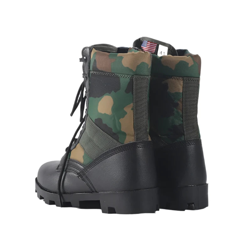 Tactical High-Top Boots – Shock-Absorbing and Durable for Outdoor Adventures