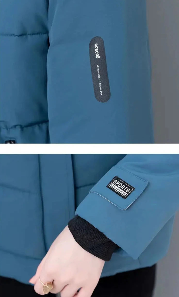 Thick Fleece Cotton Parka – Cozy & Stylish Winter Essential