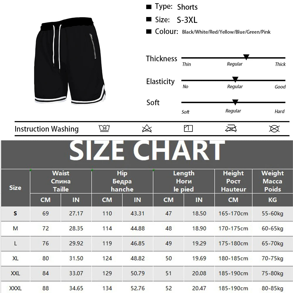 Men's Sports Shorts – Quick-Dry, Breathable, and Built for Performance