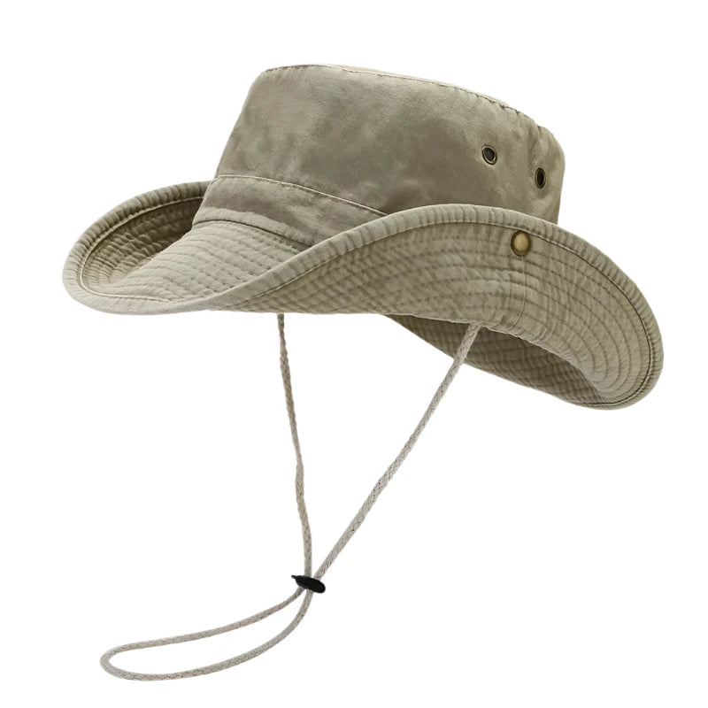 Cotton Bucket Hat – Stylish All-Season Sun Protection
