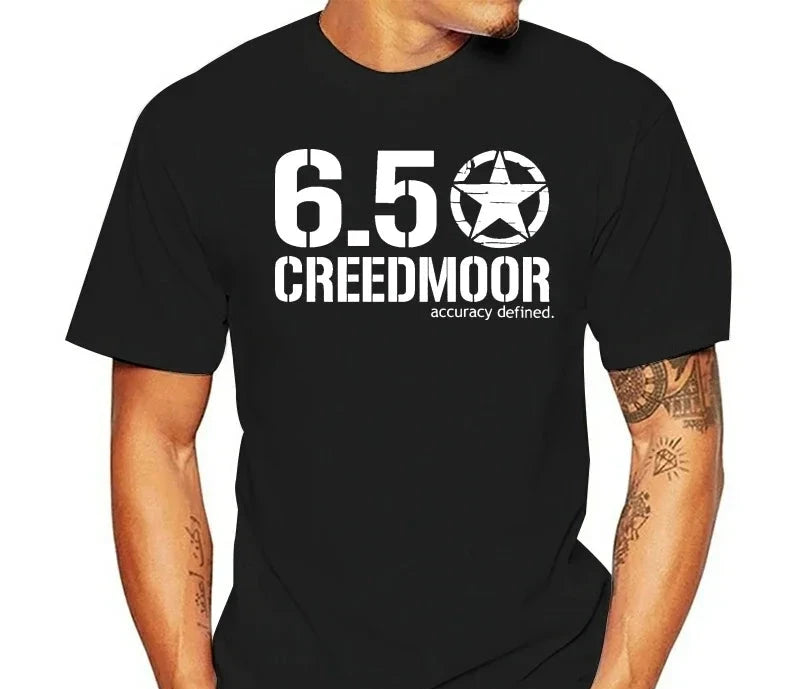 6.5 Creedmoor T-Shirt | Long Range Rifle Shooting & Hunting Tee