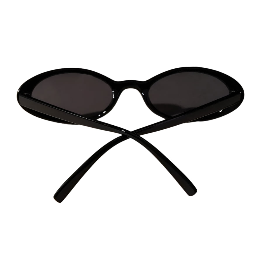 Sexy Small Oval Women's Sunglasses – Retro Chic with Leopard & Colorful Shades