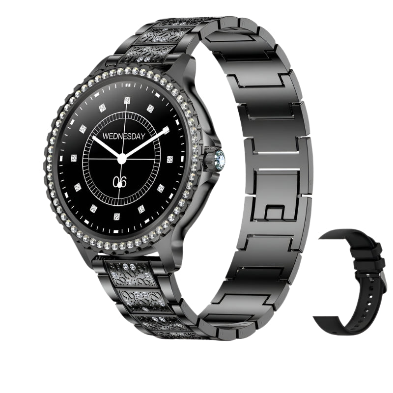 Smart Watch with Heart Rate & Blood Oxygen Monitoring – Stylish Bracelet