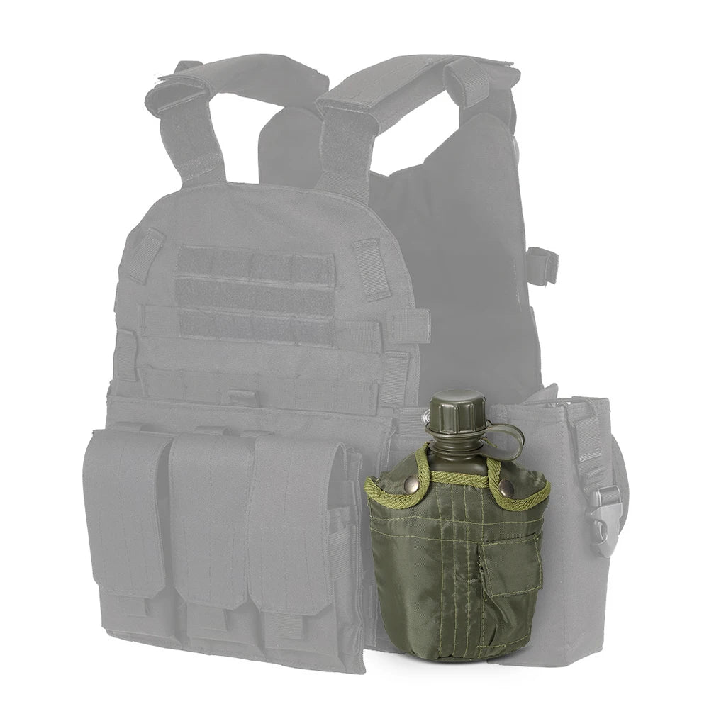 1L Outdoor Military Style Canteen Bottle