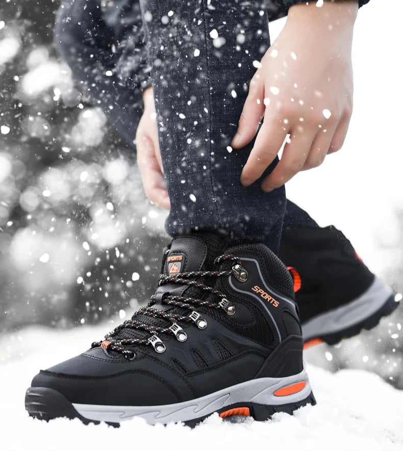 Unisex Hiking Shoes – Wear-Resistant, Winter-Ready Trekking Sneakers