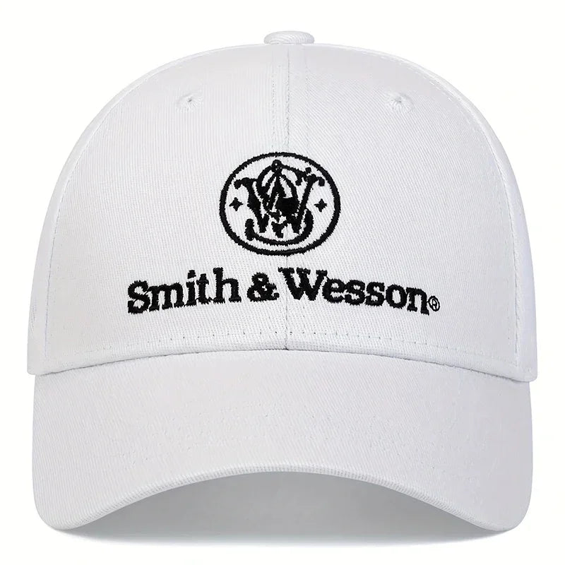 Fashion Smith & Wesson Embroidery Hip Hop Hat – Style Meets Functionality