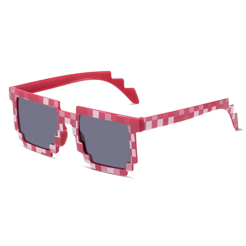New Fashion Minecraft Style Pixel Sunglasses – Fun, Retro, and Eye-Catching!