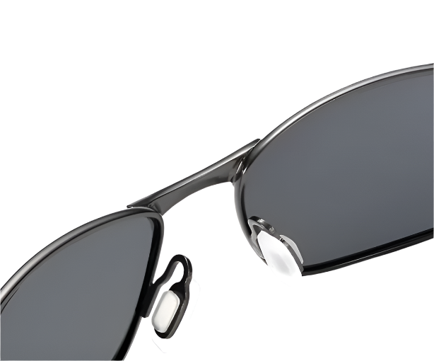 Polarized Men's Sunglasses casual Silver-Grey