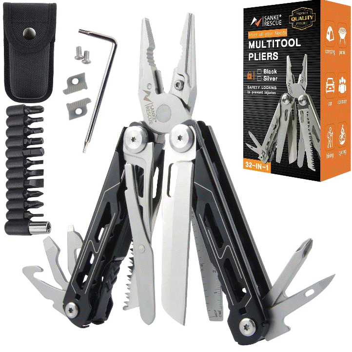 Industrial Multi-tool Pliers Set - Tactical Foldable Tool